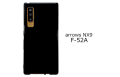 F52A back cover Soft Case Black TPU Silky Cover Camera Protection Bumper Phone Protective Back Cover. 