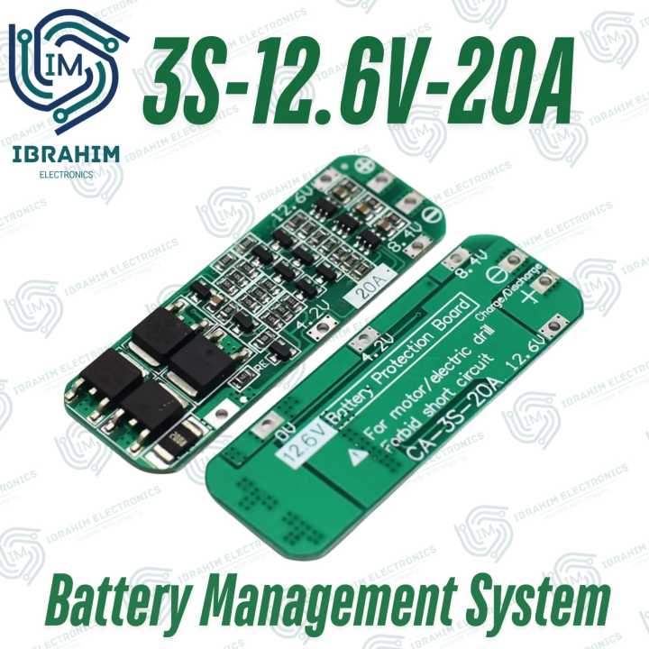 BMS%203S%2012V%2020A%20Lithium%20Battery%2018650%20PCB%20Charger%20Protection%20Board%20-%20Image%202