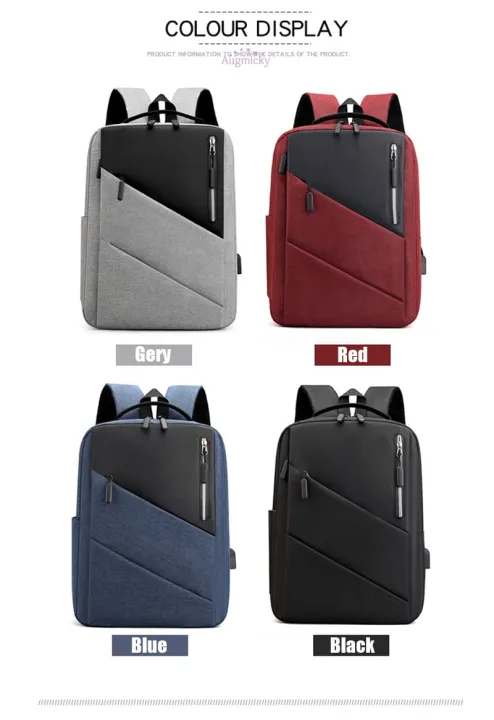 USB%20Charging%20Men's%20Bag%20Casual%20Multifunctional%20Backpacks%20unisexual%20School%20Bags%203%20sets%20Backpacks%203PCS%20Fashion%20Laptop%20Bag%20Backpack%20-%20Image%204