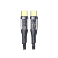 Aspor A153 240W LED Light Type-C to Type-C PD Fast Charging Cable Best for charging and data transfer cable – 1.8M | C to C Cable | 240W Cable | iphone Cable | Best for fast charging cable | Supported iPhone, Oppo, OnePlus, Samsung, apple, Huawei, others. 