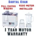 3 in 1 Juicer, Blender and Grinder original copper motor. 9330 heavy motor installed (Commercial Use). 
