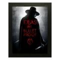 V for Vendetta Ideas are Bulletproof Movies Poster Frame, Framed Movies Poster - Raqeeq OFD54. 