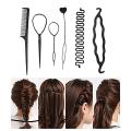 Hair Styling Tools - Hair Styling Tool Kit - 6Pc/Set Braiders Hair Twist Styling Clip Stick Bun Maker Braid Tools Hair Braider Accessories Hot for Women Lady Girls - New Hair Styling Tools. 