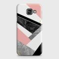 Geometric Luxe Marble Trendy Case For Samsung Galaxy A710 (A7 2016). 
