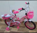 Two wheeler 16  Inch Cycle With Brakes Suiable for 5 to 10 years For Girls. 