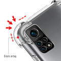 Xiaomi Redmi Note 11 ShockProof Airbag Anti-Burst Scratch Proof Transparent TPU Mobile Back Case. 