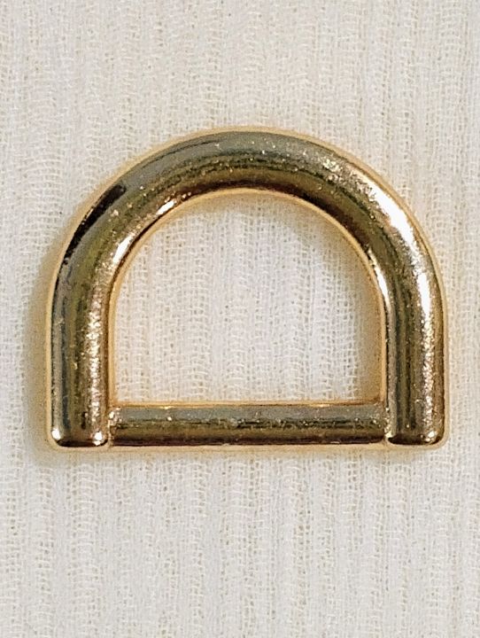 10,20pcs Gold D-Ring Buckle for Belts, Purses, Bags, and Crafting Jewelry | Sturdy Metal Ring for Straps & DIY Projects