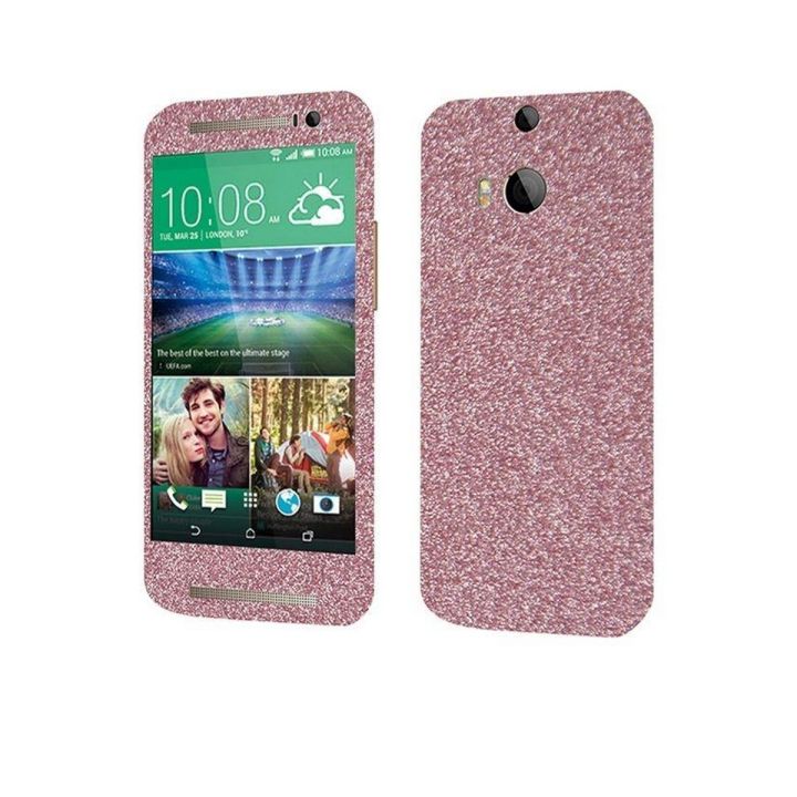 HTC One M8  Glitter Mobile Skin - Pink