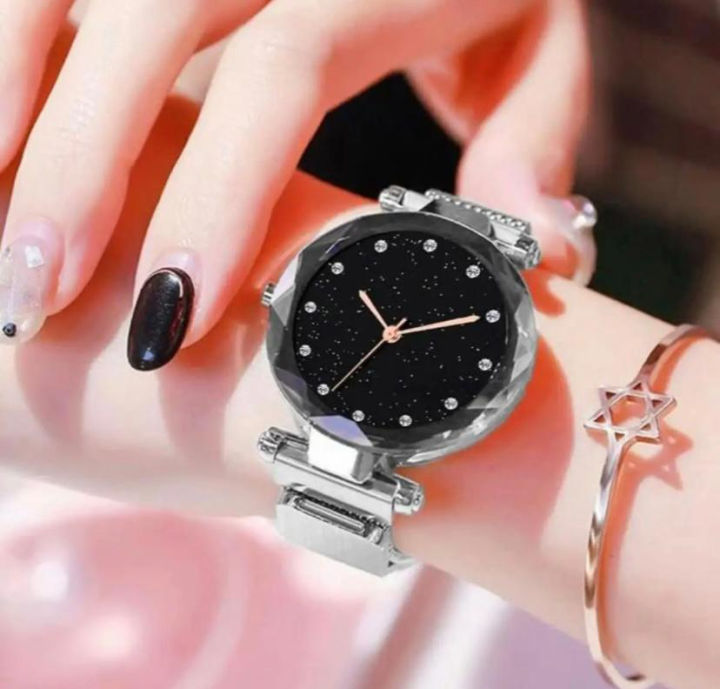 Watch%20For%20Women%20Stainless%20Steel%20Magnet%20Strap%20Watch%20For%20Girls%20-%20Image%208
