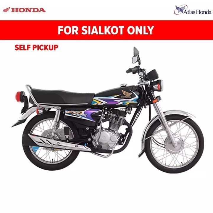 Honda - CG125 - (Black Color) Only in Sialkot