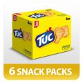 TUC Crispiest and Lightest Snack Biscuits (Pack of 6). 