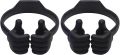 Thumbs-up Cell Phone Stands, Tablet Display Stands, Cellphone Holder, Mobile Smartphone Mount Cradle for Desk Desktop – Universal Multi-Angle Cute, 2 Packs, Black. 