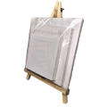 Canvas Set of 3 With Wooden Easel 10/8/6. 
