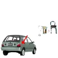 Suzuki Mehran Fuel Tank Lock - Petrol Tank Safety Lock with Keys - Fits All Models - 1 Pc. 