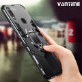 Vantime for Vivo Y11 Hard Shockproof Stand Holder Cover. 