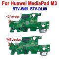 New USB Charging Port Connector Charge Dock Board Flex Cable For Huawei MediaPad M3 8.4 BTV-W09 BTV-DL09 Wifi 4G Version. 