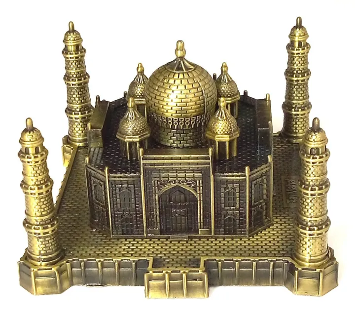 Metal%20Taj%20Mahal%20Model%20For%20Home%20&%20Office%20Decoration%20-%20Antique%20Golden%20-%20Image%202