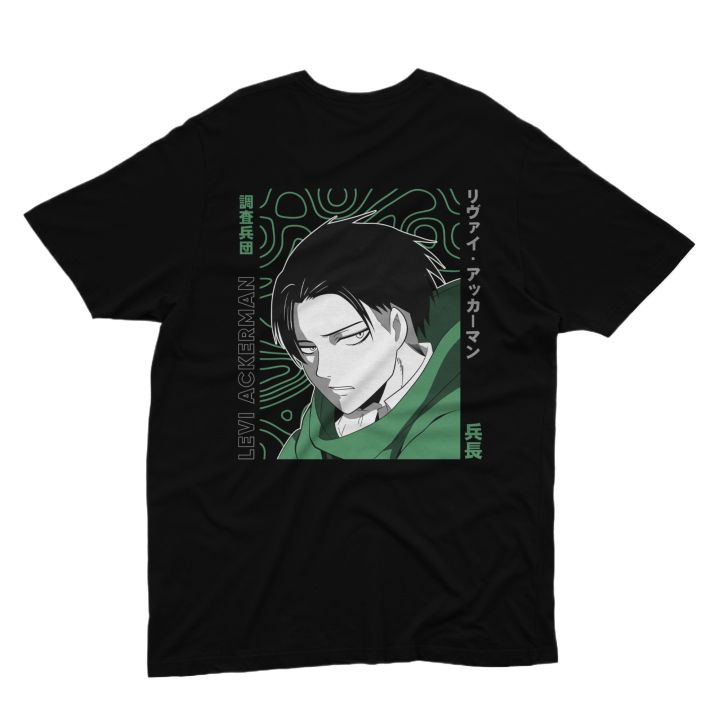 Levi Ackermen Design Graphic Tee For Men and Women