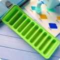 Easy Pop Out Stick Shaped Ice Cube Tray for Refrigerators Random Color. 