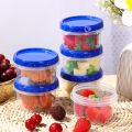 Pack Of 6 - Cute Multi-Color Mini Storage Jars. 