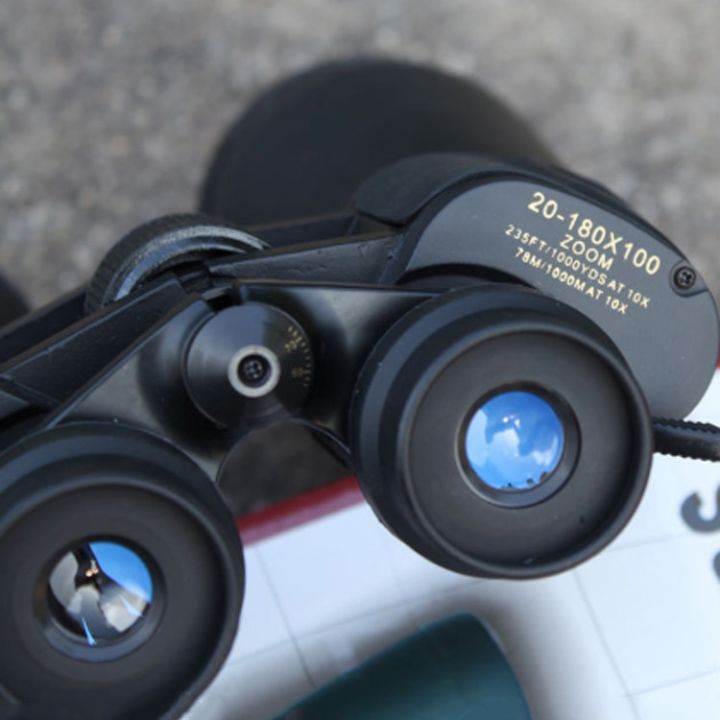 SAKURA Super Zoom & High Resolution Binocular 20 - 180 x 100 for Travel & Sports