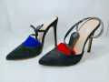 40 size heel pointed court shoes backless. 