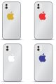 Apple Vinyal Cut Logo Sticker, Mobile and Multipurpose sticker Pack of 1 Sticker. 