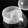 【ALLGOOD】1PC Baby Breast Milk Feeding Contact breast Shield Silicone breast Protective Cover with Carrying Box. 