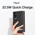 Morui Powerbank 30000mAH, 20000mAH, 10000mAH - Long Lasting Battery With 22.5w Super Fast Charging - Power Bank For Airpods And Mobile - Multiple USB Ports , Type C And Digital Display Powerbank - Universal Device Charger - Compatible With All Phones.. 