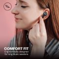 JBL Wave 200 in Ear TWS Earbuds with Mic, 20 Hours Playtime, Deep Bass Sound, Dual Connect Technology, Quick Charge,Comfort Fit Ergonomic Design, Voice Assistant Support for Mobiles (Black). 