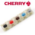 4Pcs Original Cherry MX Mechanical Keyboard Switch Silver Red Black Blue Brown Axis Shaft Switch 3-Pin Cherry RGB Switch. 