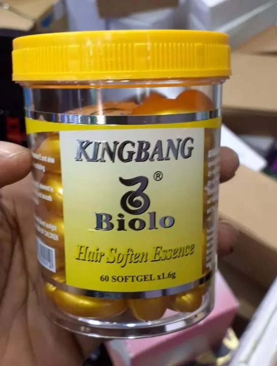 Kingbang%20Vitamin%20E%20&%20Aloe%20Vera%20Animate%20Hair%20Treatment%20Soften%20Essence%20Soft%20gel%20Capsule%2050/60%20x%201.6G%20-%20Image%204