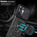 Phone case For OPPO Reno 11F Back cover Hard Armor Shockproof Camera Protection Bracket Navigation Holder Ring cover for For OPPO Reno11 F 5G Cover cases. 