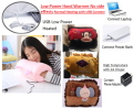 New Electric Heating Hand Warmers Rechargeable, Portable Graphene Heated Gloves Handwarmers Bag with data cable, Fast Electric Heating Pouch for Women,Kids, Hunting,Camping&Xmas Gifts. 