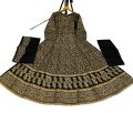 Stitched embroidery 3pc Maxi dress for Girl  and women. 