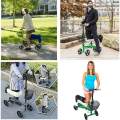 Knee Roller Seat cushion Plush for Outdoor Daily Use Replacement Black. 