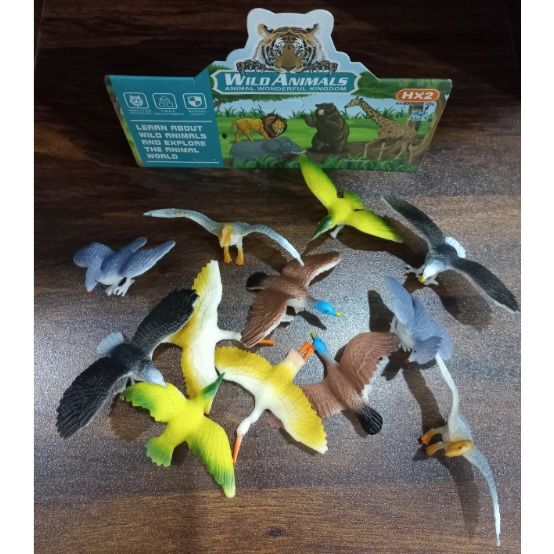 Plastic toy birds best sale