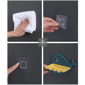 Fish Shape Cute Soap Plastic Dish Adhesive Waterproof Wall Mounted Bar Soap Dish Holder Organizer Rack Hanging Bathroom Soap Tray | (random color).. 