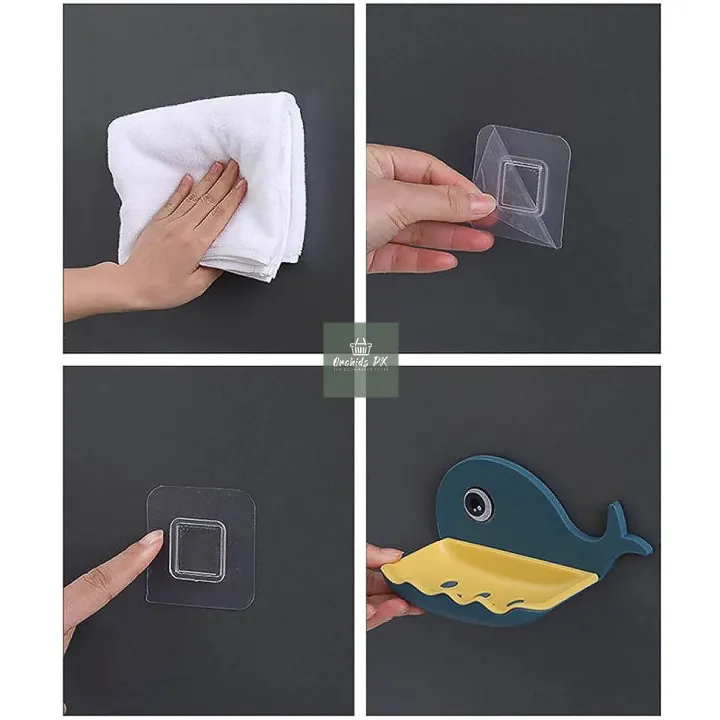 Fish%20Shape%20Cute%20Soap%20Plastic%20Dish%20Adhesive%20Waterproof%20Wall%20Mounted%20Bar%20Soap%20Dish%20Holder%20Organizer%20Rack%20Hanging%20Bathroom%20Soap%20Tray%20%7C%20(random%20color).%20-%20Image%206