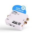 OREI Digital to Analog Audio Decoder, Convert Decode Dolby Digital Audio SPDIF/Coaxial 5.1-Channel Input to RCA L/R/3.5mm Headphone Output Converter (DA34). 