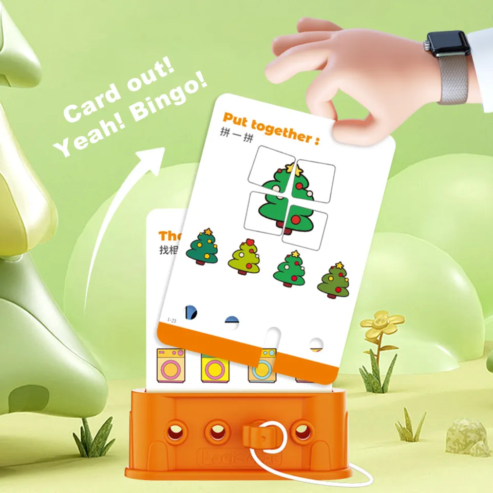 Mind-bending Board Game Interactive Logic Game Toy Set for Kids 80 Levels Iq Development Educational Toy Fun Preschool Activities Learning Game Logic Puzzle Game