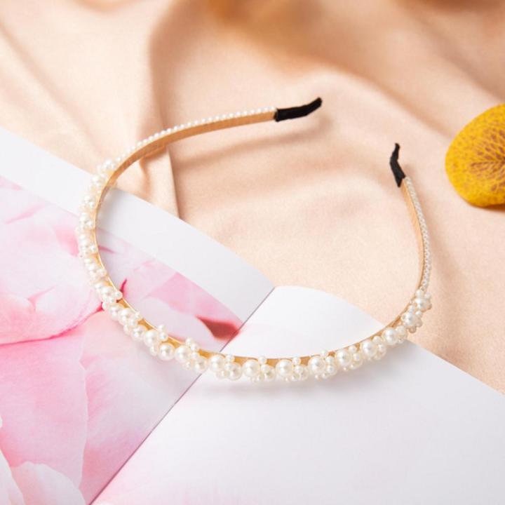 INS Style Headbands Women Girls Headpiece Hair bands Korean Hairbands Hair Hoop Pearl