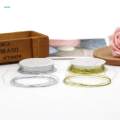 3xMetal Craft Wire Iron DIY Wire Jewellery for Crafts Beading Jewelry Making Gold. 