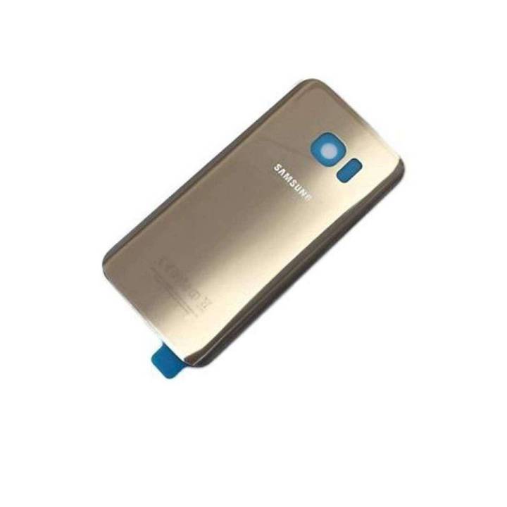 Samsung Galaxy S6 edge Case Rear Door Housing Cover Back Glass Battery Cover Panel Replacement For Samsung Galaxy S6 edge - Gold