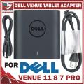 Dell_ Venue 11 8 7 Pro Tablet Charger AC Power Adapter Supply 24W DA24NM130 77GR6 077GR6 19.5V 1.2A or 5.0V 2.0A. 