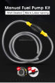 High Flow Siphon Hand Pump Portable Manual Car bike and boat Fuel Transfer Pump for Petrol Diesel Oil Liquid Water. 