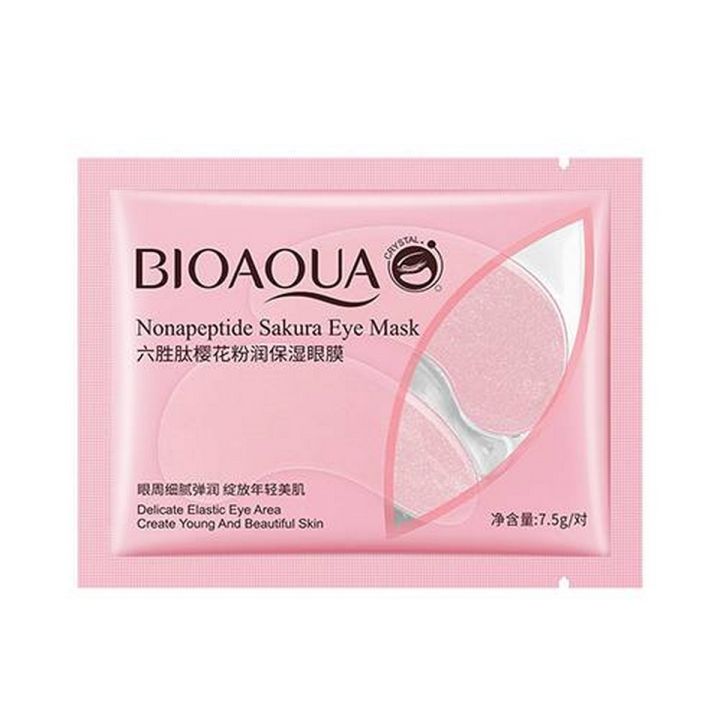 BIOAQUA NONAPEPTIDE SAKURA EYE MASK - BQY90102