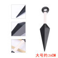 Cross-border anime peripheral ninja Naruto darts small kuno boxed shuriken four generations of plastic kunai. 