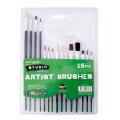 Mont Marte Studio Essentials Paint Brush Set - 15pc. 