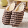 Women Indoor Slippers Warm Plush Home Female Slipper Autumn Winter Shoes House Flat Floor Home Shoes Bedroom Soft Slient Slides. 